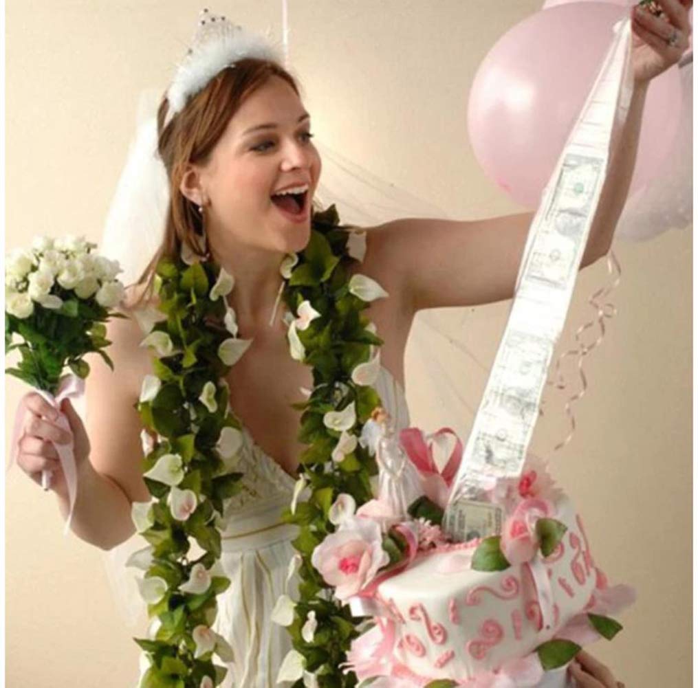 Money Cake Box - Pull String Cake Money Dispenser with Happy Birthday Topper for DIY Birthday & Graduation Party Decorations | Perfect for Surprise Cash Gifts, Money Pulling Cakes & Celebration Cakes