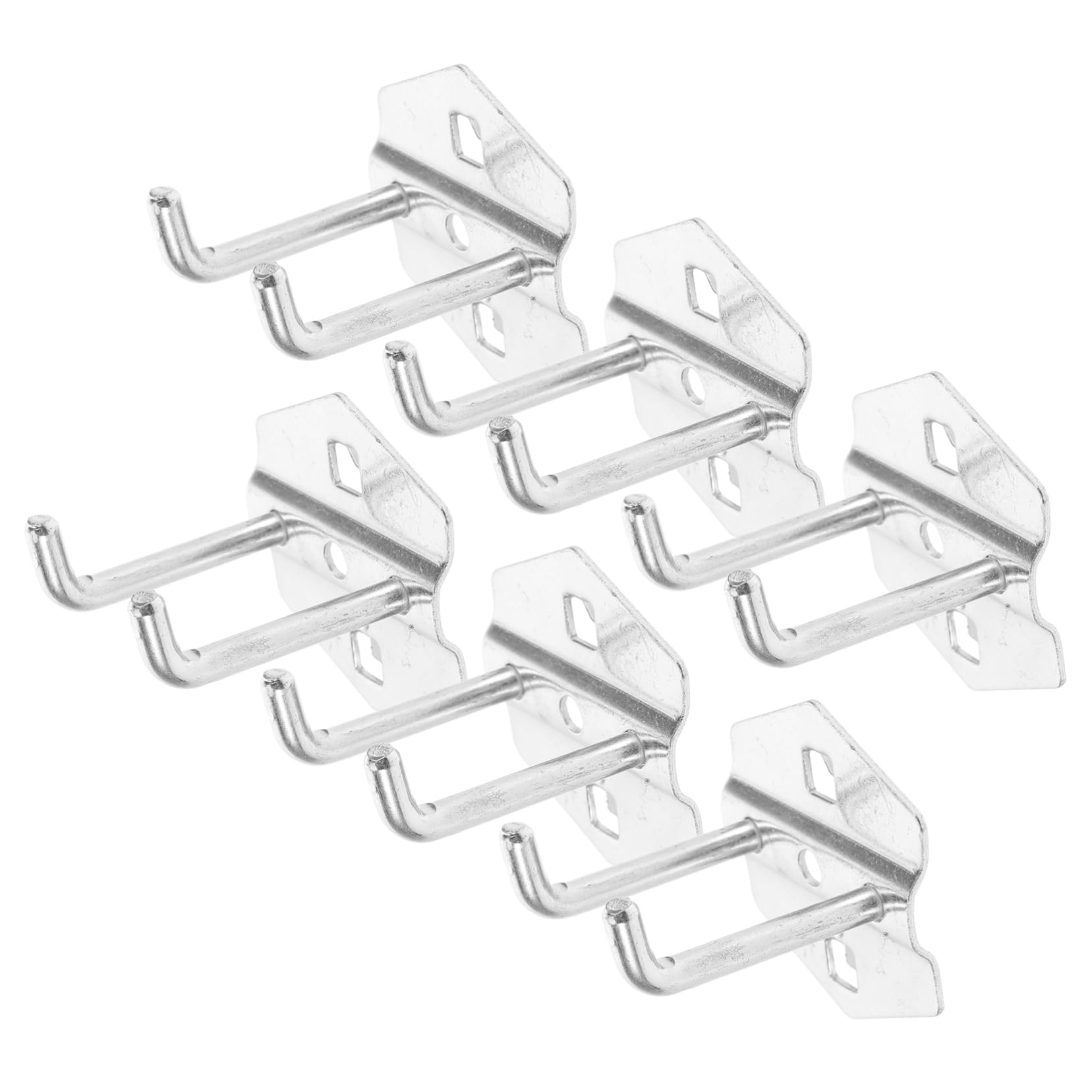 ULTECHNOVO 12-Piece Pegboard Hooks Set - Heavy Duty Iron Utility Hangers for Garage Organization & Tool Storage | Perfect for DIY, Workshop, and Home Improvement Projects