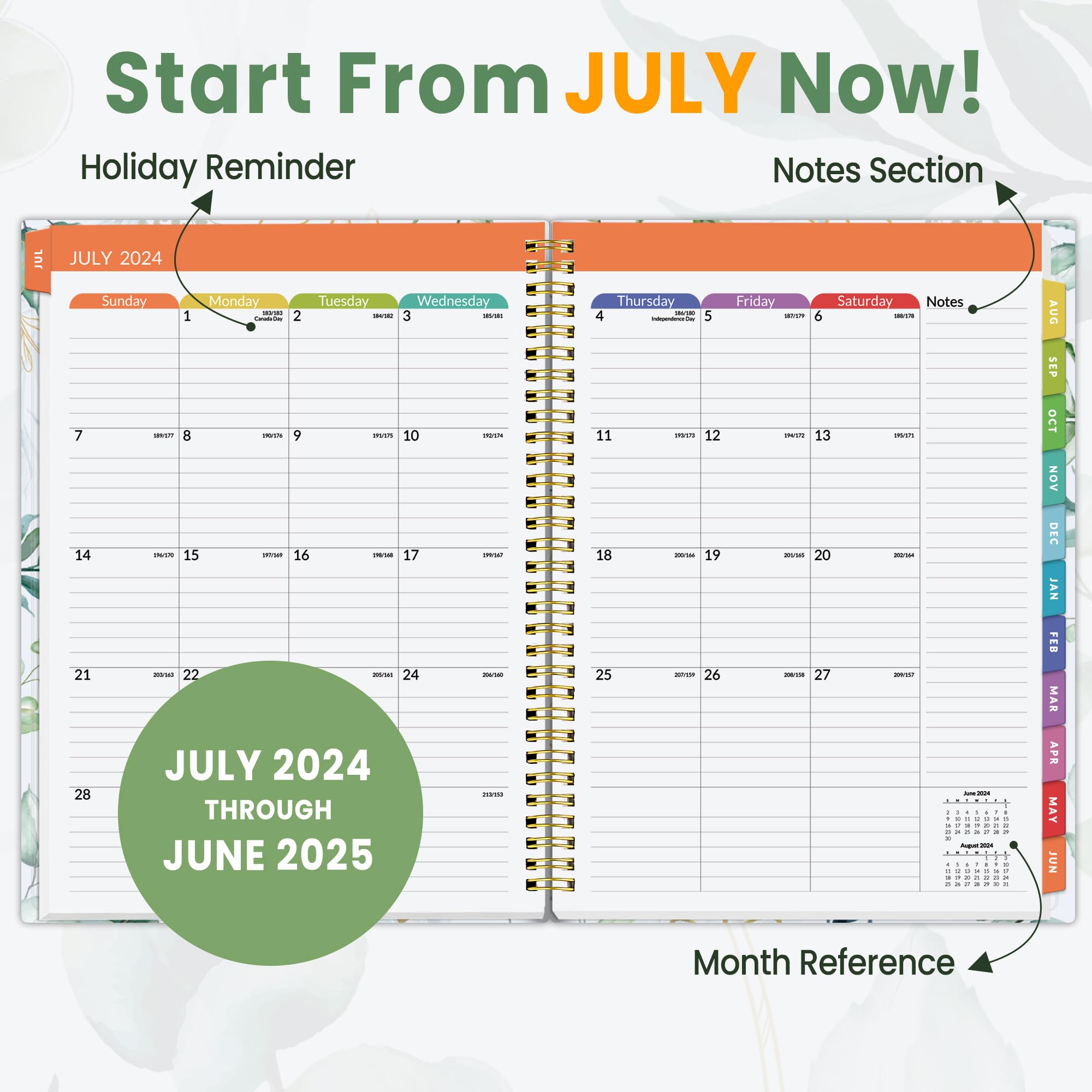 SUNEE 2024-2025 Teacher Planner - 8.5