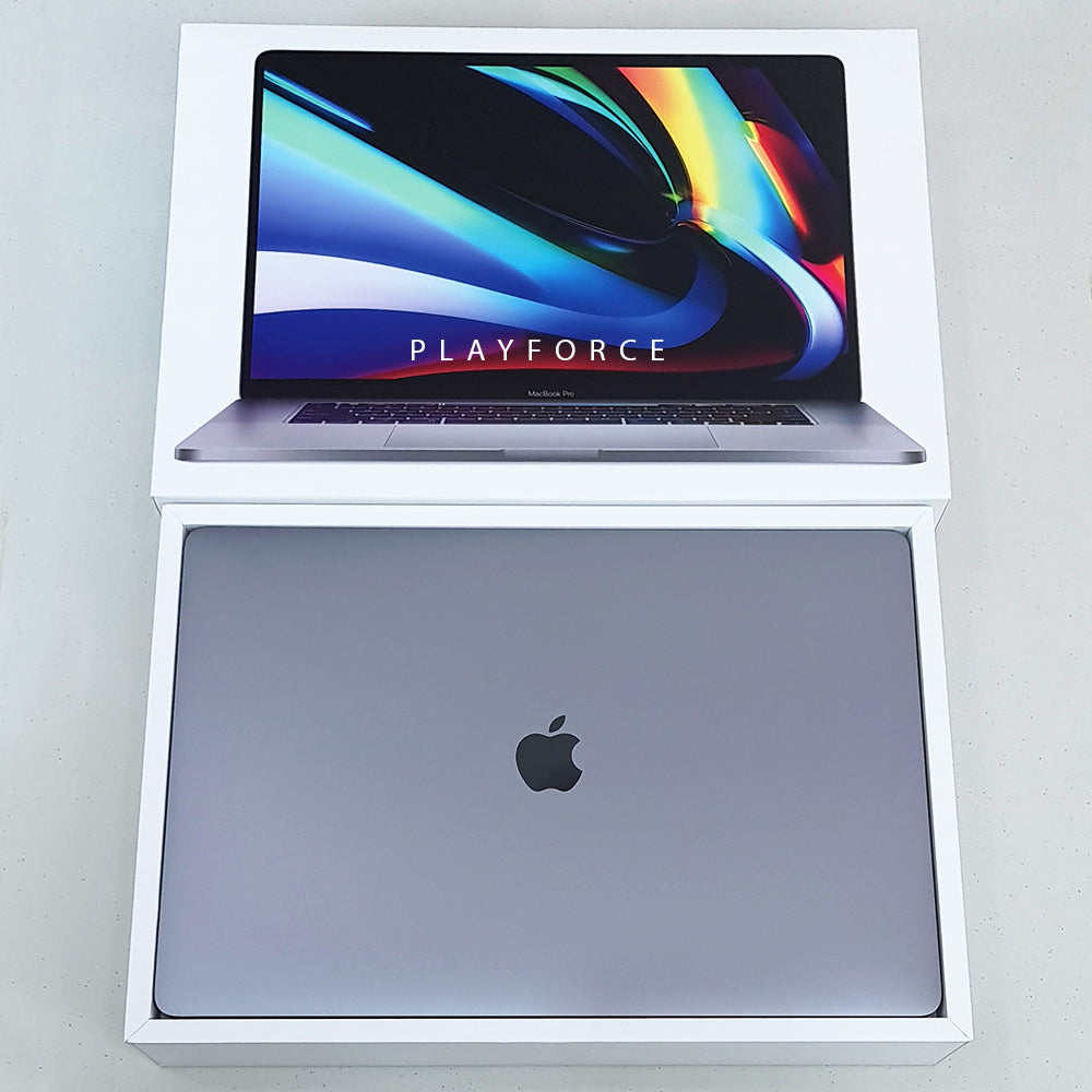 Apple MacBook Pro 16-inch 2019 Model - RP 5300M GPU, 512GB SSD, Space Gray (Includes AppleCare+ Protection) - Perfect for Graphic Design, Video Editing & Professional Work
