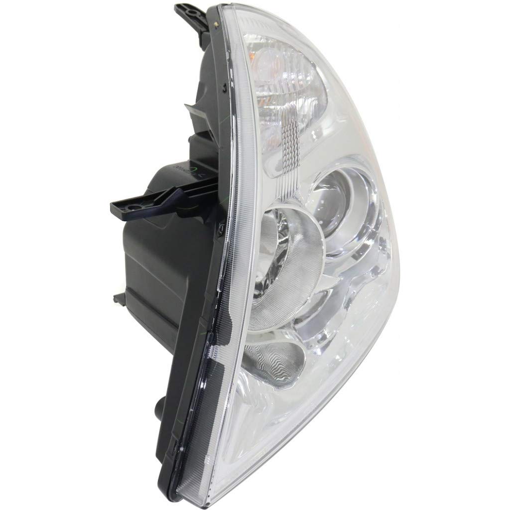 2007-2012 Kia Sedona Driver Side Headlight Assembly with Bulbs - DOT Certified (Part #KI2502133) | CarLights360 | Perfect for Night Driving & Foggy Conditions