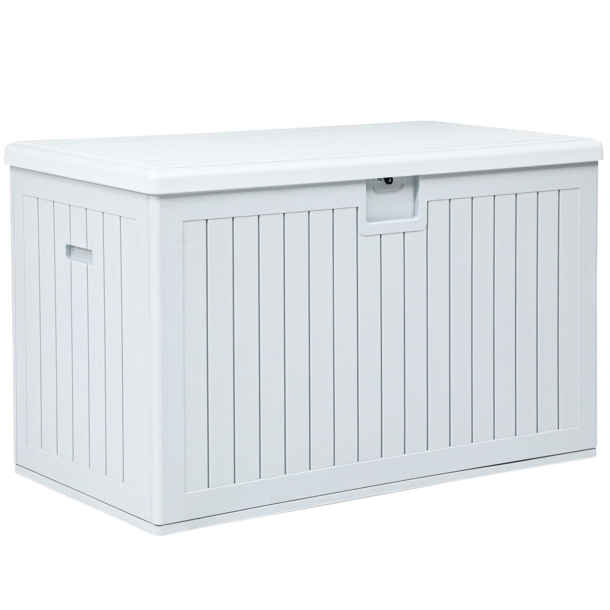 YITAHOME 150 Gallon Large Deck Box with Side Handles - Waterproof Outdoor Storage Container for Patio Furniture Cushions, Garden Tools, Pool Toys | Durable Double-Wall Design with Lockable Lid | Perfect for Backyard, Deck, and Poolside Organization