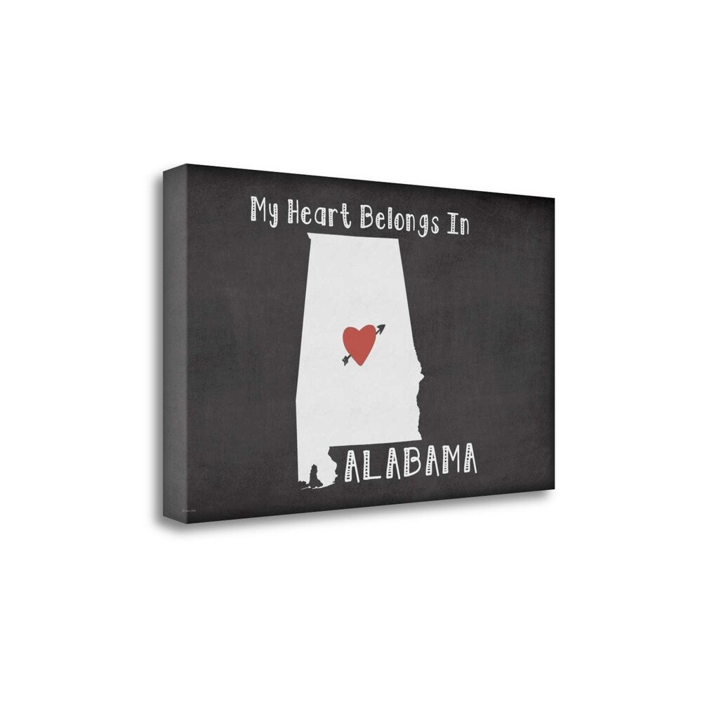 Alabama Chalk by Jo Moulton - Premium Fine Art Giclee Print on Gallery Wrapped Canvas - Ready to Hang Wall Art - Perfect for Living Room, Bedroom & Office Decor