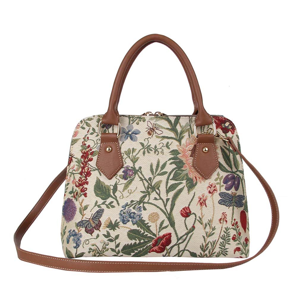 Signare Women's Fashionable Hand & Shoulder Tapestry Crossbody Bag - Stylish Satchel Purse for Women, Girls & Teens | Perfect for Daily Use, Travel & Shopping