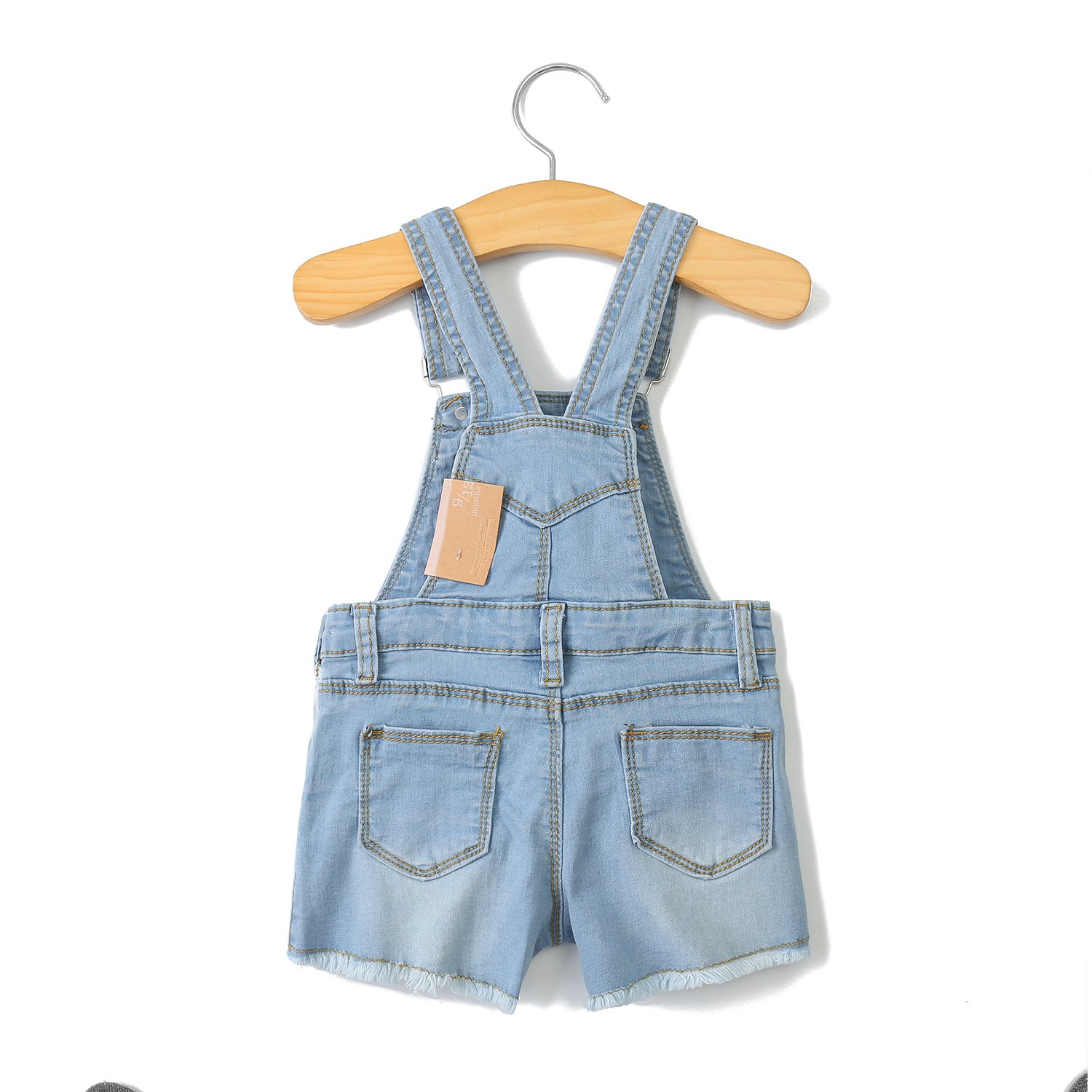 **KIDSCOOL SPACE Baby Boy & Girl Denim Shorts - Toddler Cute Jean Shortalls for Summer Playtime, Outdoor Adventures & Casual Wear**