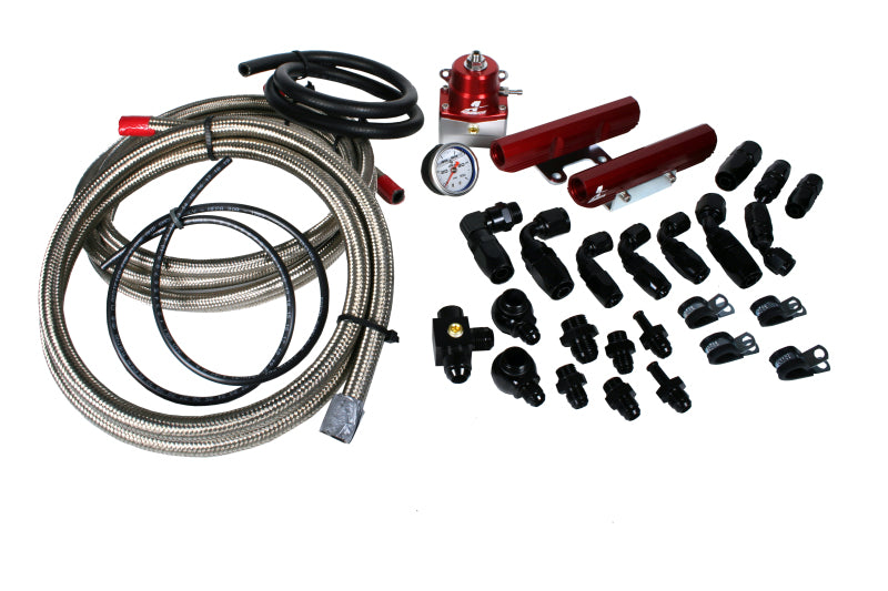 Aeromotive 02-14 2.0L Subaru WRX & 07-14 STi Fuel Rail Kit - High Performance Fuel System Upgrade for Racing & Street Tuning