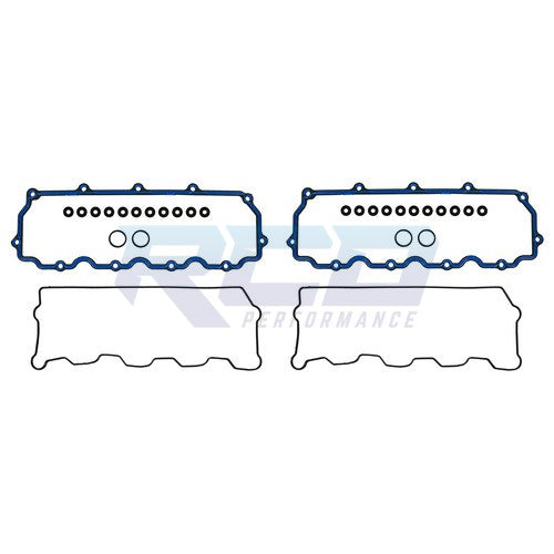 Fel Pro 2003-2010 Ford 6.0L Power Stroke Valve Cover & Rocker Box Gasket Kit - Heavy Duty Diesel Engine Replacement Part for F250 F350 Super Duty Trucks