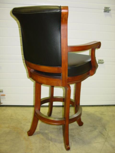 Brunswick Classic Centennial Bar Stool - Vintage Style Counter Height Swivel Stool for Kitchen Island, Home Bar & Game Room - Comfortable & Durable Pub Seating