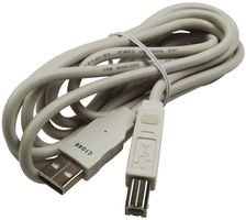 MOLEX 88732-9200 USB 2.0 Computer Cable 6.86 Feet Gray - 10 Pack for Desktop, Laptop, Printer & Peripheral Connections