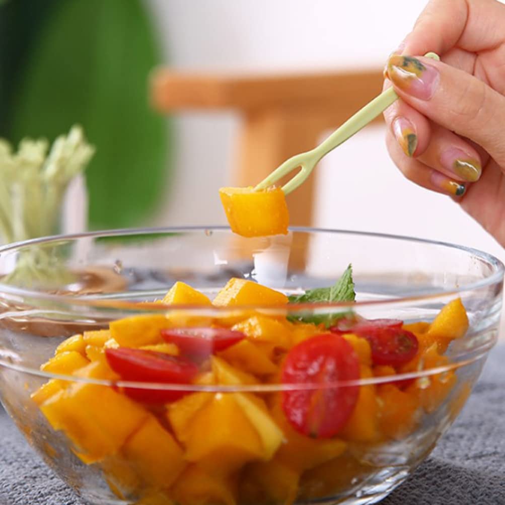 150 Pcs Colorful Fruit Forks - Reusable Snack Sticks for Appetizers, Cakes, Sushi & Salads | Perfect for Parties, Picnics & Home Entertaining