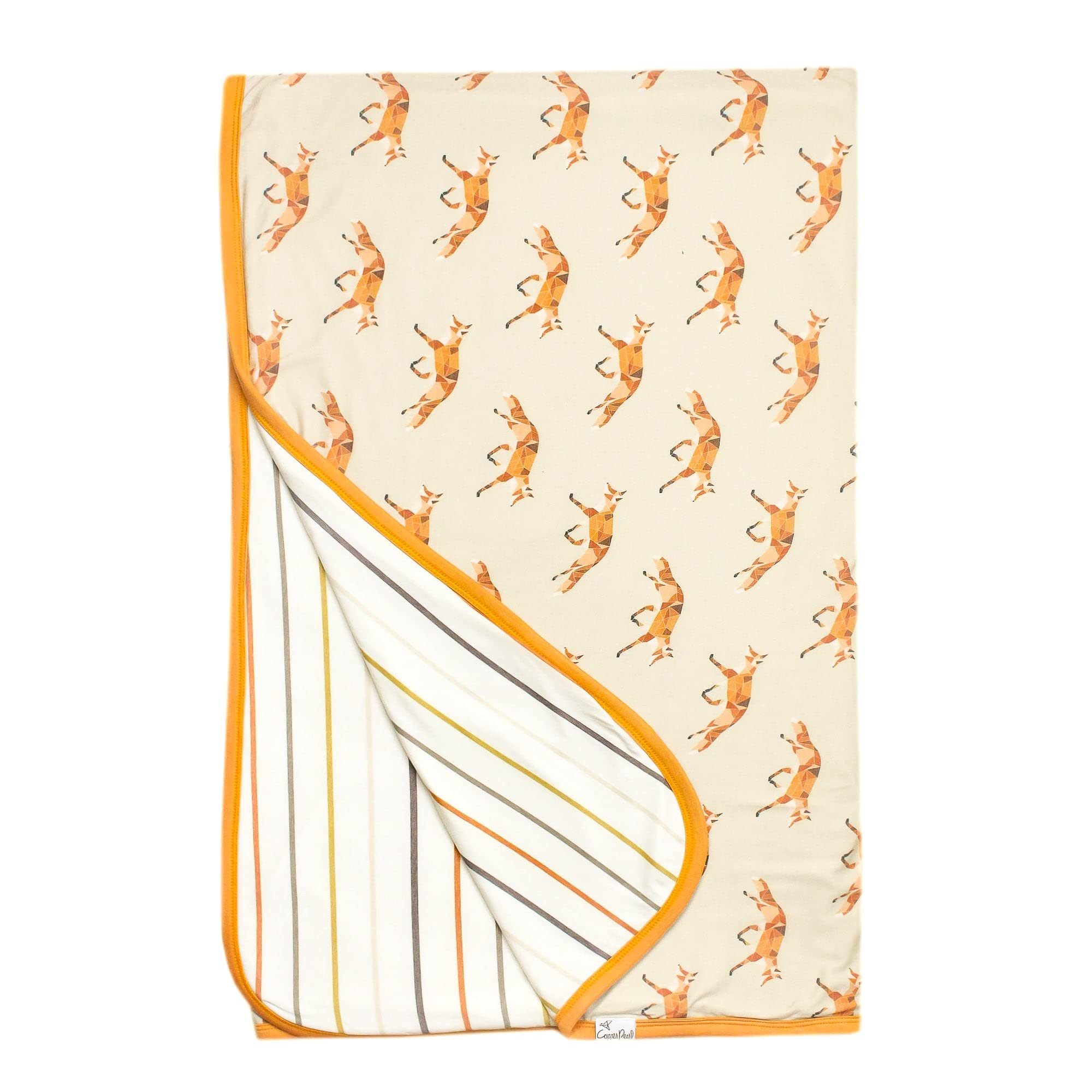 Premium Copper Pearl Jumbo 3-Layer Baby Blanket - Ultra Soft & Breathable Baby Quilt for Newborns, Boys & Girls | 46