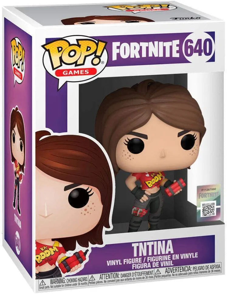 Fortnite Tntina #640 Action Figure - Collectible Gaming Merchandise for Fortnite Fans | Perfect for Display, Gifts, and Gaming Enthusiasts
