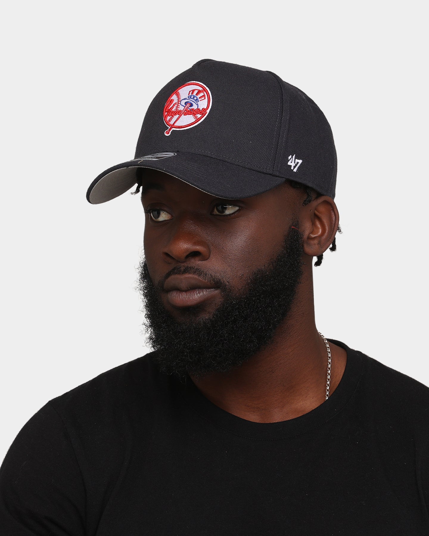 47 Brand New York Yankees MVP DT Snapback Navy - Adjustable Baseball Cap for Men & Women - Perfect for Sports, Casual Wear & Fan Gear