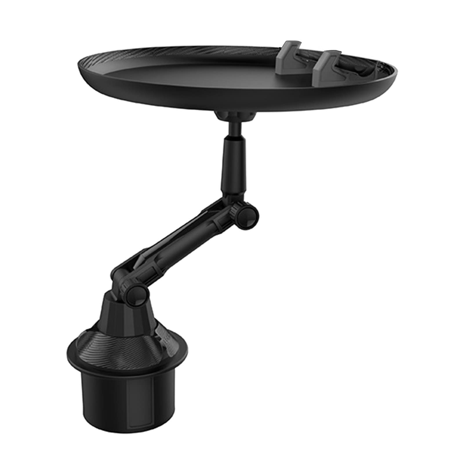 Adjustable Car Tray Stand - Portable Multifunctional Cup Holder & Food Table for Phone, Snacks, Drinks - Perfect for Road Trips, Commuting & Eating On-The-Go
