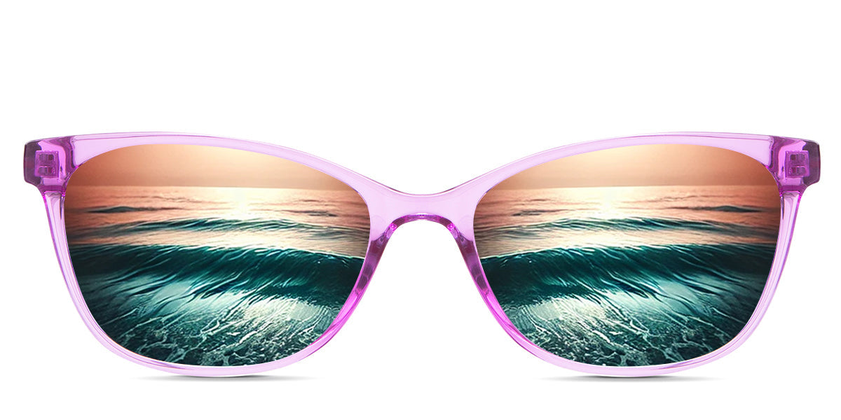 Ezra Women's Prescription Sunglasses - UV Protection, Stylish & Comfortable for Driving, Outdoor Activities & Everyday Wear
