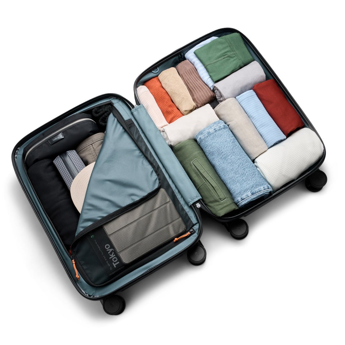 Bellroy Transit Carry On Plus Luggage - Premium Expandable Travel Suitcase for Business & Vacation - Lightweight Durable Spinner Luggage with TSA Lock & Smart Storage (Perfect for Air Travel & Weekend Getaways)