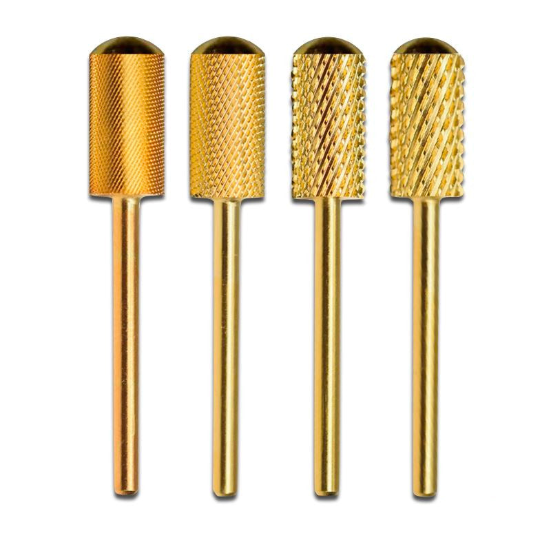 Premium Tungsten Carbide Nail Drill Bit - Smooth Barrel Top for Professional Manicures & Pedicures | Perfect for Nail Salons, Home Grooming & DIY Nail Art