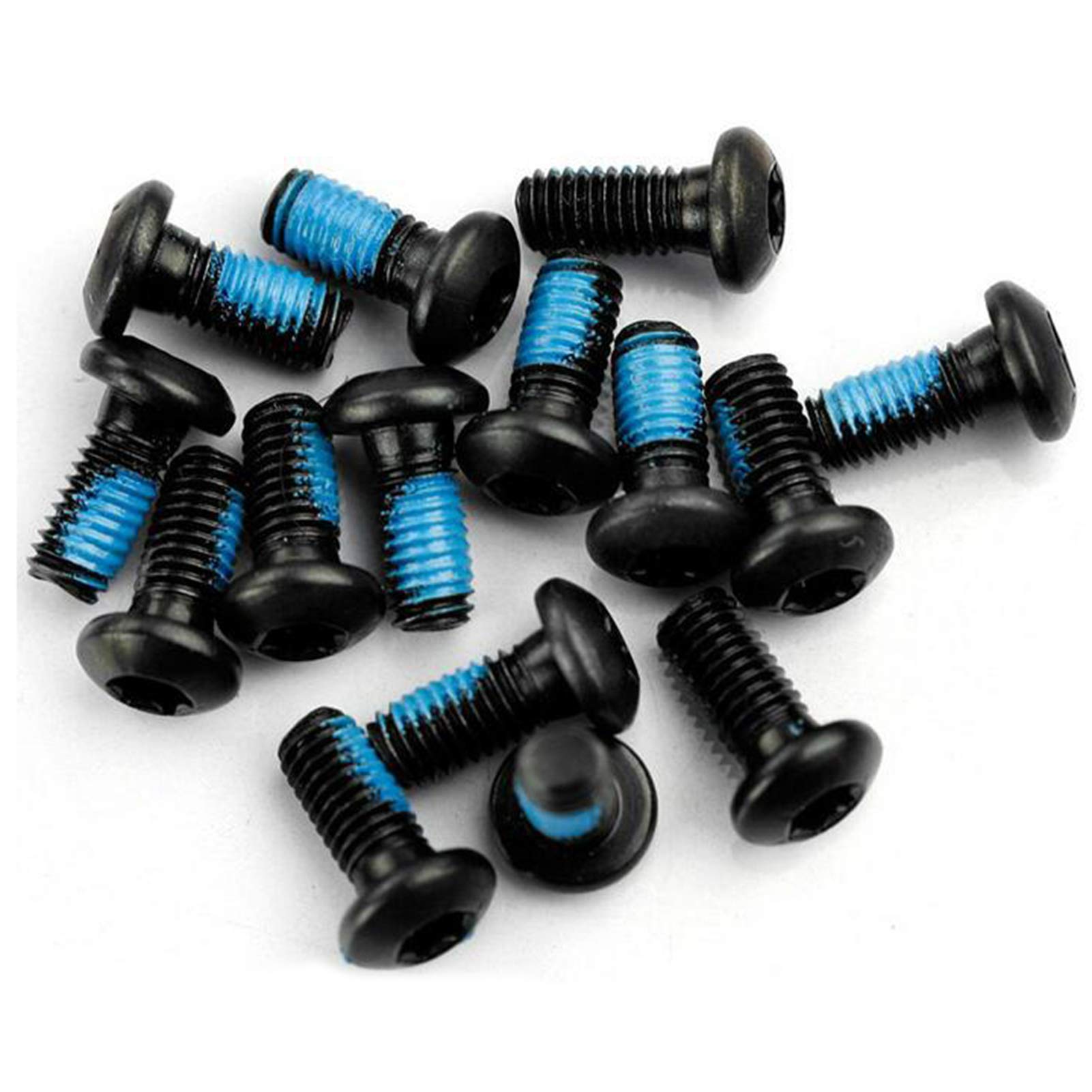 12Pcs T25 Bicycle Disc Brake Torx Hexagon Socket Round Head Screws - High Quality Bike Repair Parts for Road & Mountain Bikes - Perfect for Brake Maintenance and Cycling Gear Upgrades