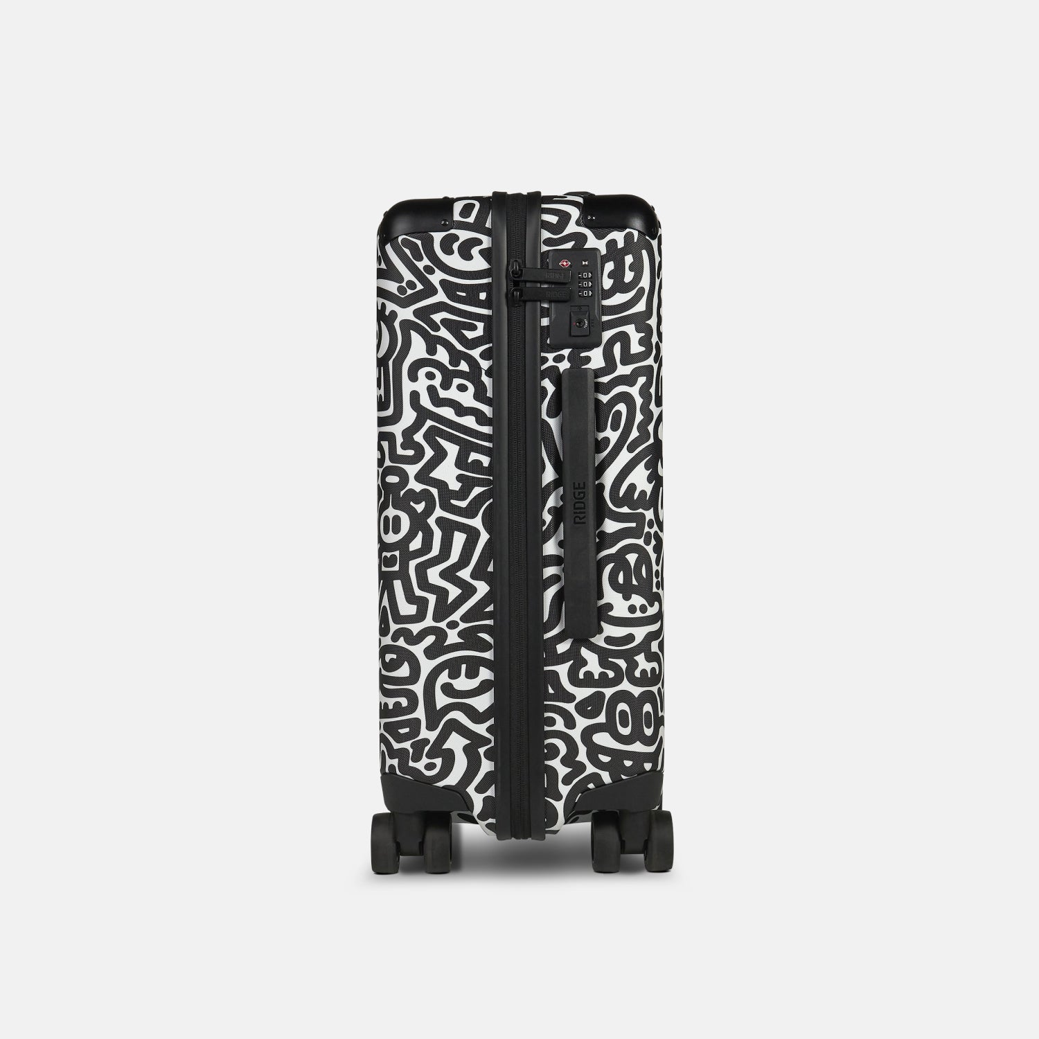 The Ridge Carry On Mr Doodle Limited Edition Travel Backpack - Lightweight Durable Luggage for Business & Weekend Trips - Perfect for Airplane, Commuting & Urban Adventures