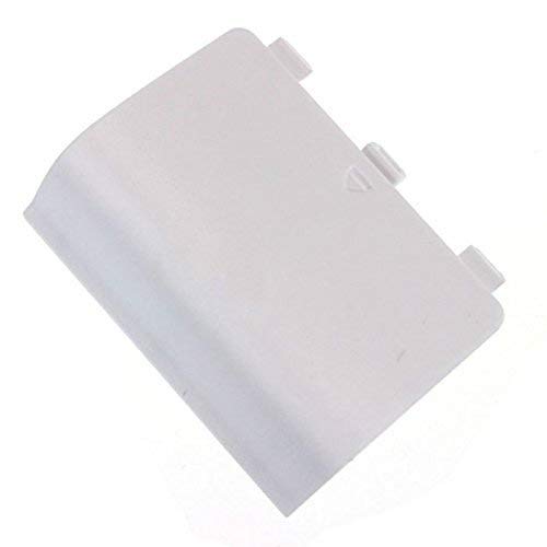 Xbox One Wireless Controller Battery Door Cover Replacement - White | Compatible with Xbox One Controller | Perfect for Gaming & Travel Protection