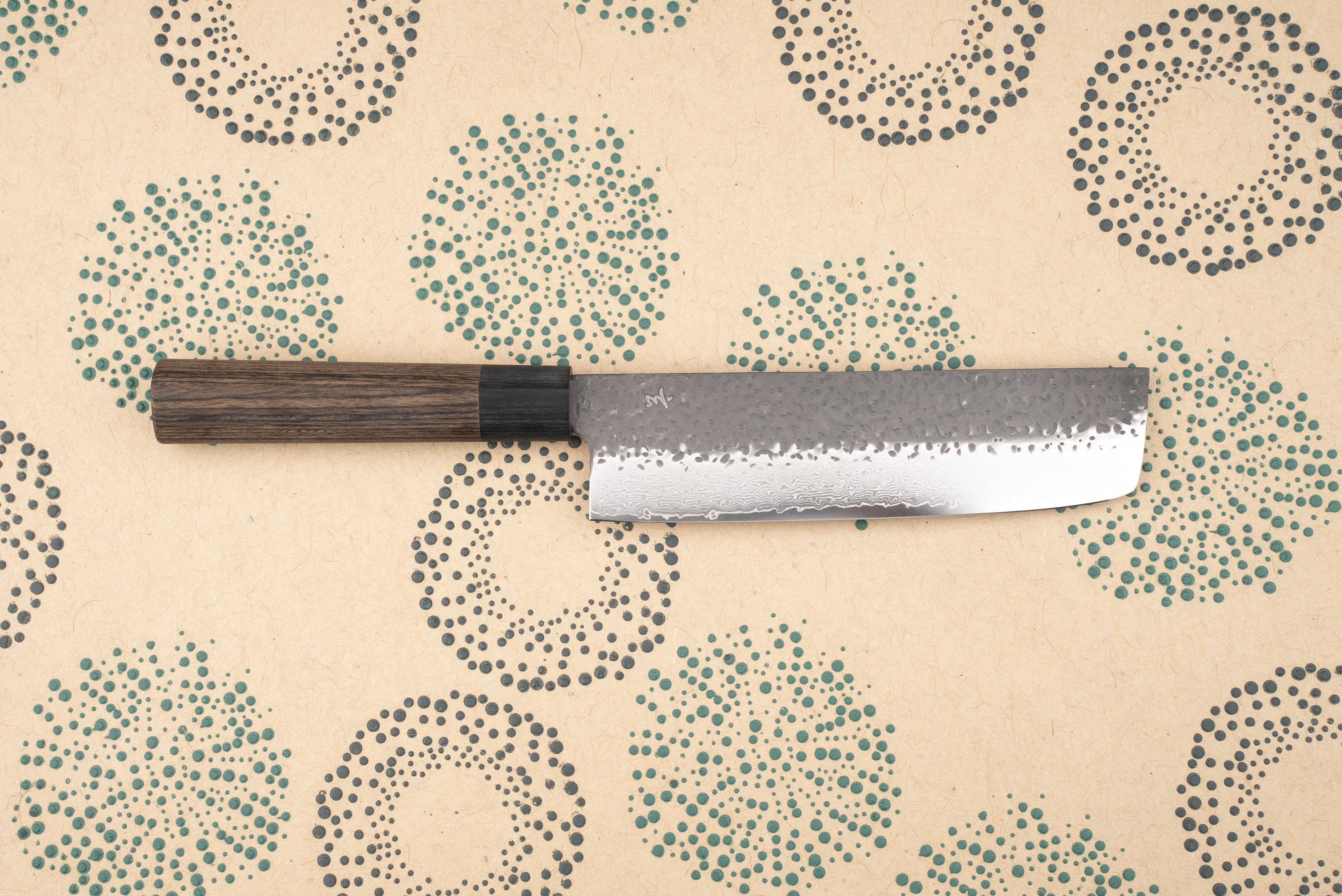 Shizu Hamono GEN Nakiri Japanese Vegetable Knife 170mm - Premium Carbon Steel Blade for Professional Chefs & Home Cooking