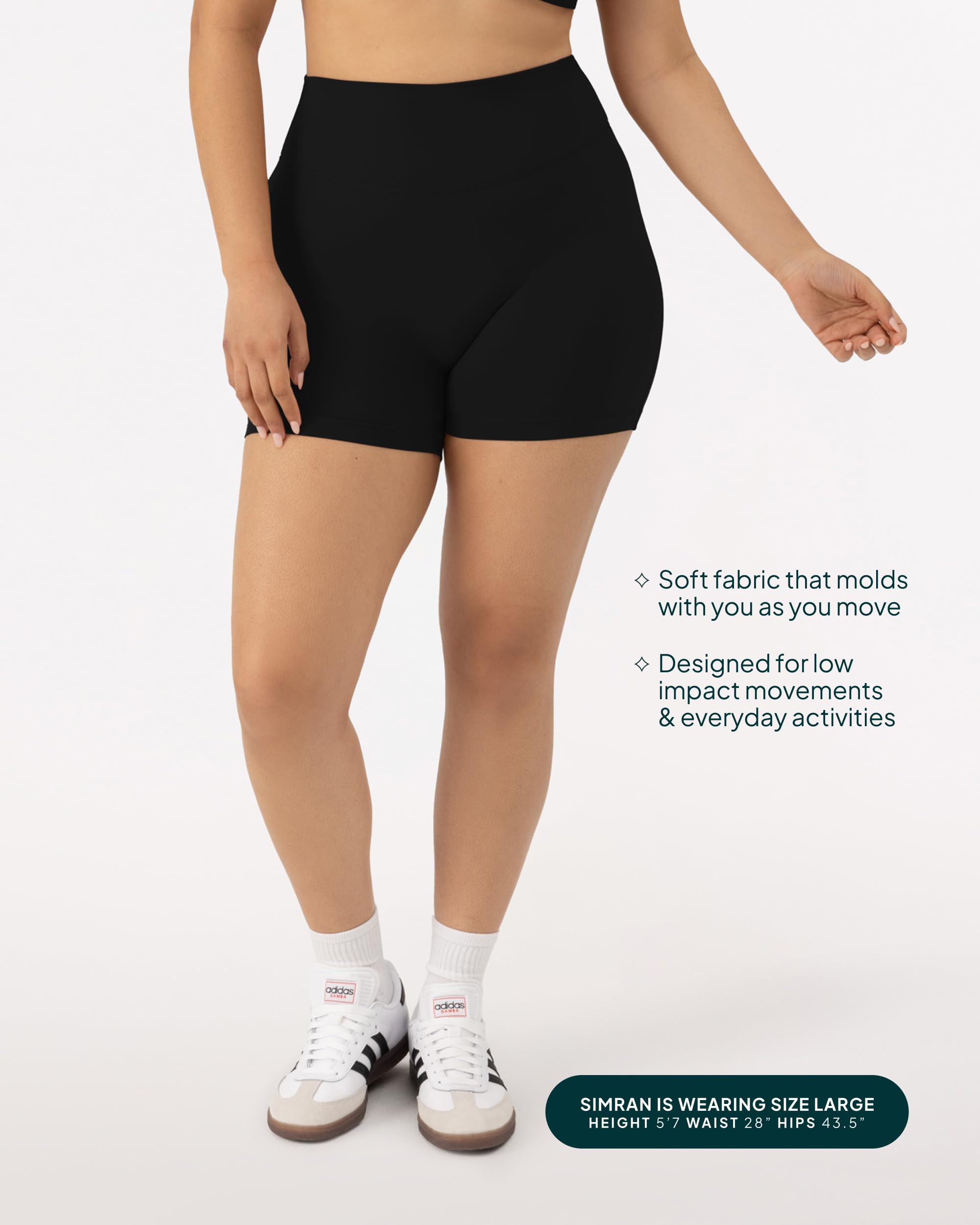 Buttery Soft High Waisted Yoga Shorts for Women - 4