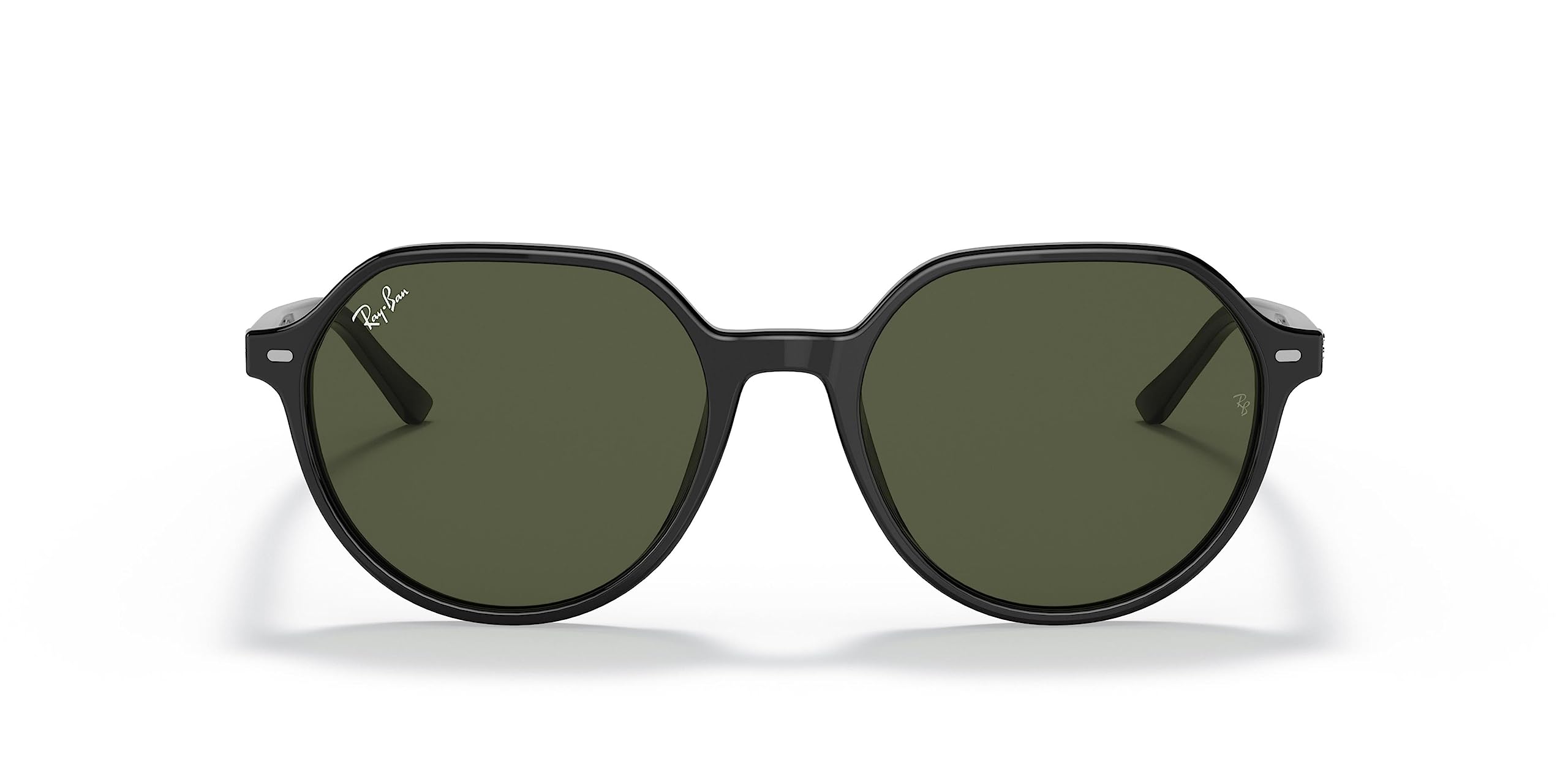 Ray-Ban RB2195 Thalia Square Sunglasses for Women - UV Protection, Polarized Lenses, Classic Style - Perfect for Driving, Beach & Outdoor Activities