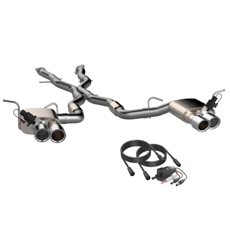 2018-2022 Jeep Grand Cherokee Trackhawk QTP Screamer Cat-Back Exhaust System - High Performance Upgrade for Off-Road & Street Racing