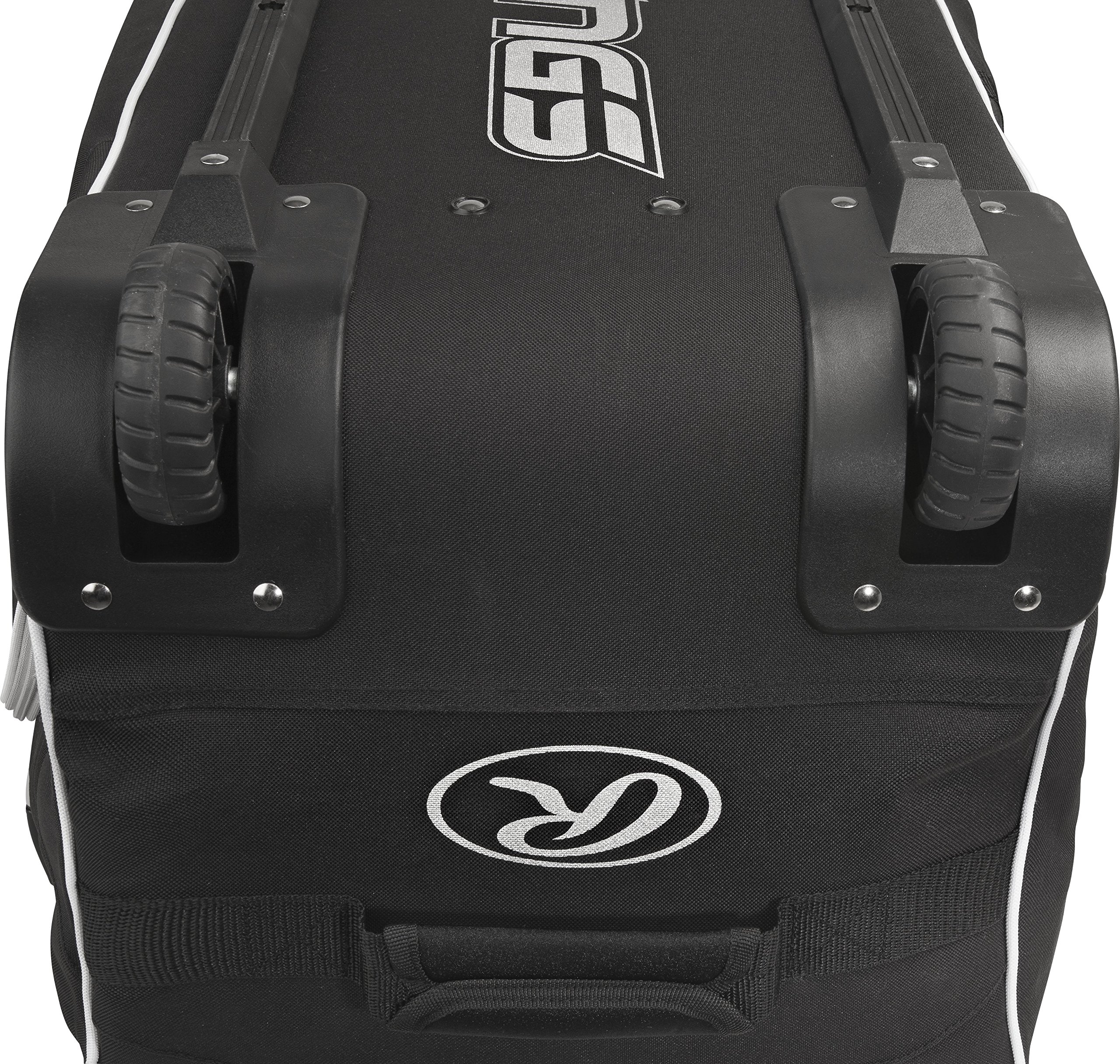 Rawlings YADI Wheeled Catcher's Bag - Official Yadier Molina Model Baseball Softball Equipment for Catchers | Durable Gear for Games, Practices & Travel