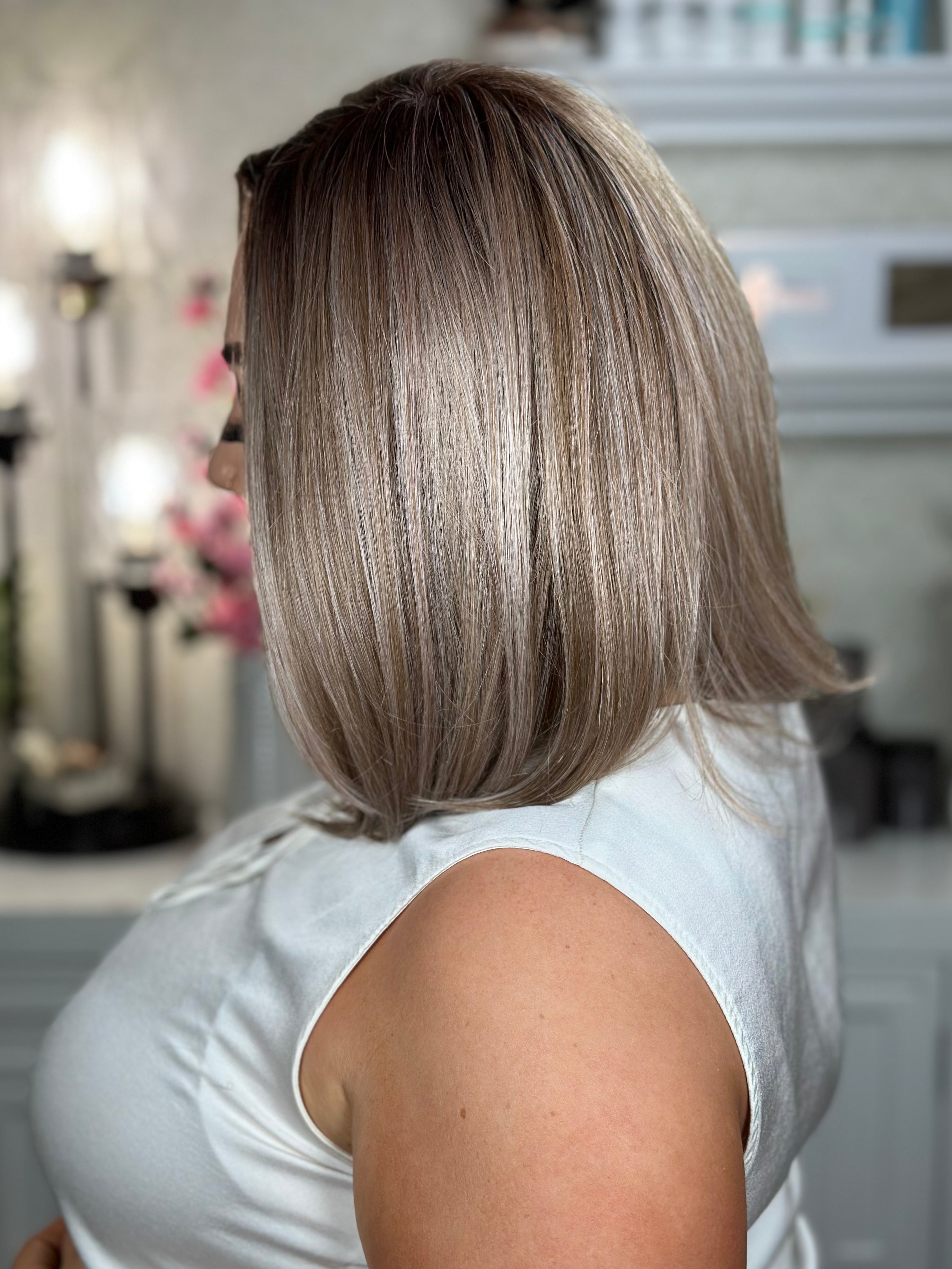 ON POINT Legacy Blonde Hair Extensions - Premium Clip-in Human Hair for Volume & Length - Perfect for Parties, Weddings & Daily Styling