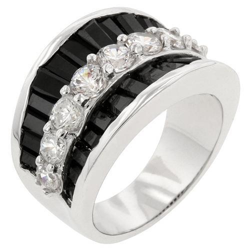 Itza Ring - Stylish Adjustable Silver-Tone Fashion Ring for Women | Perfect for Everyday Wear, Parties & Gifts