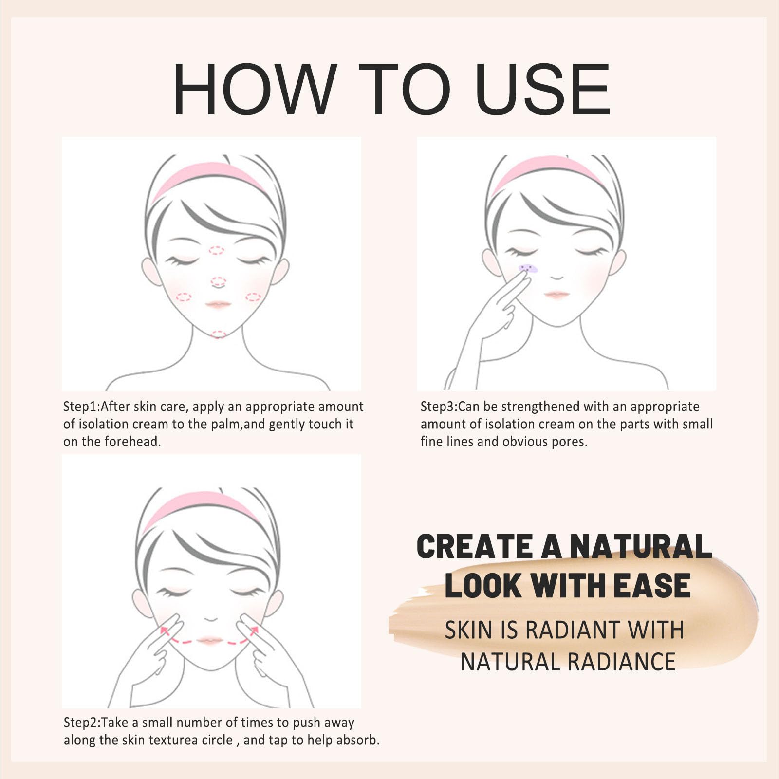 Perbella CC Cream for Mature Skin - Self Adjusting, Tone Correcting Foundation with SPF - Anti-Aging & Hydrating Makeup for Older Women (Natural Shade) | Perfect for Daily Wear, Special Occasions & Flawless Coverage