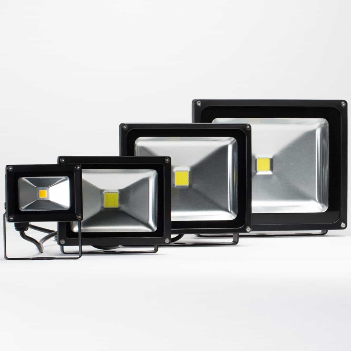10W-50W RGB Color Changing LED Flood Lights for Outdoor Landscape, Garden, and Stage Lighting - Waterproof & Dimmable