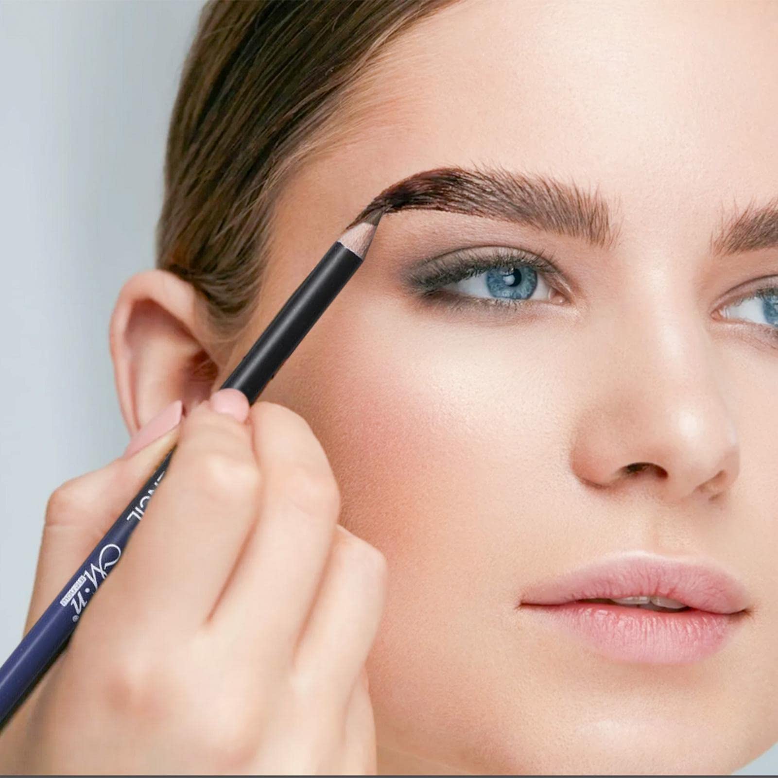 Waterproof & Smudge Proof Eyebrow Pencil with Brush - Long Lasting Eyebrow Definer for Women, Natural Look for Daily Makeup & Special Occasions