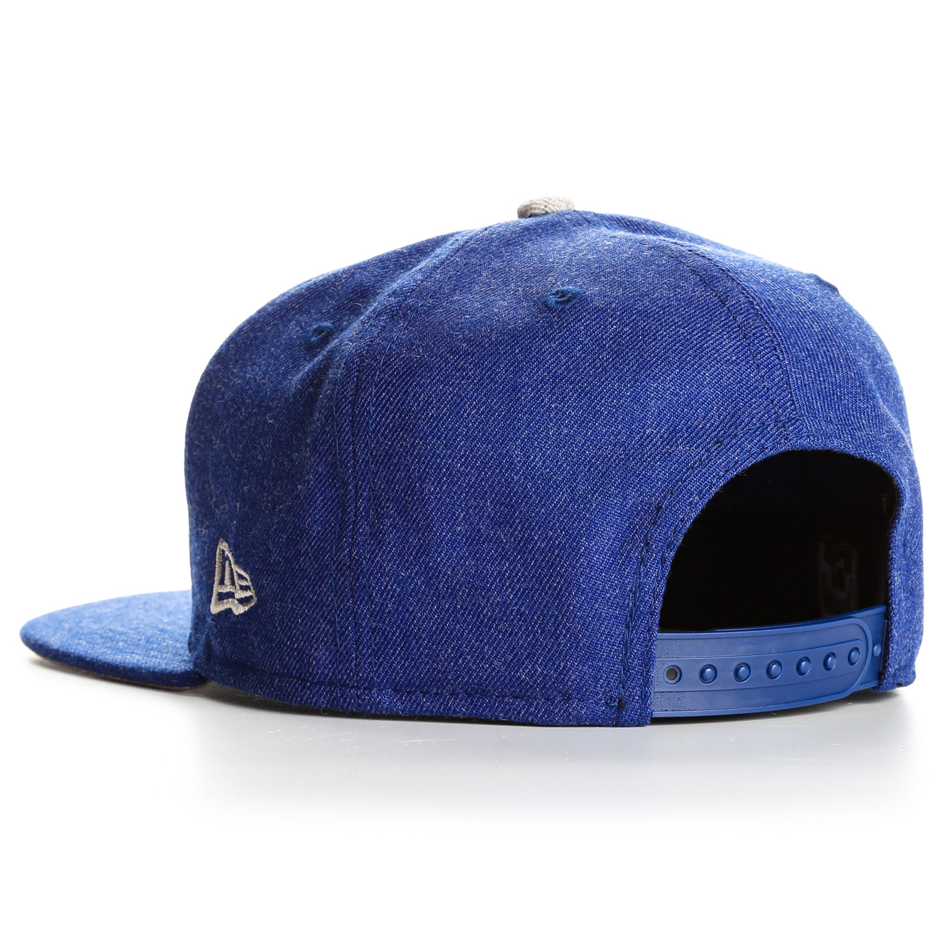 New Era 9Fifty Brooklyn Dodgers Heather Hype Snapback Cap - Blue Heather - Perfect for Baseball Games, Streetwear Fashion & Casual Outfits