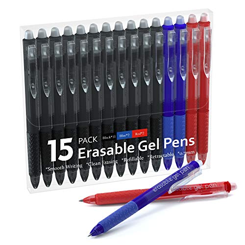 15 Pack Black Blue Red