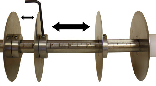 Adjustable Roller Cutter with 6 Blades - Precision Cutting Tool for DIY Crafts, Scrapbooking & Home Improvement Projects