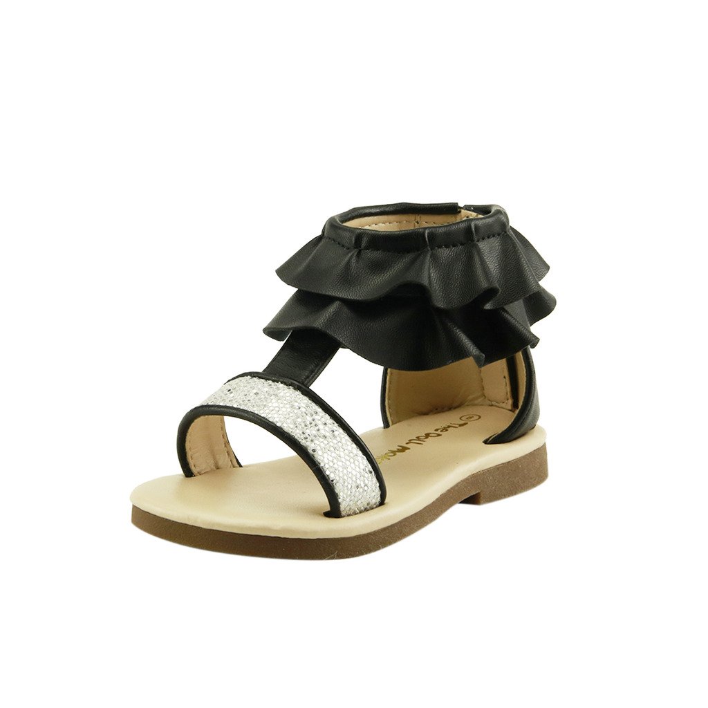 The Doll Maker Girls' Cute Strap Sandals - Comfortable & Stylish Summer Shoes for Beach, Party & Casual Outfits