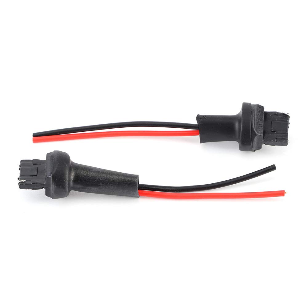 Akozon T20 992A 7440 7444 Male Socket Wiring Harness Adapter - Compatible with Headlight Turn Signal Lamp Replacement & DIY Car Lighting Refit | Perfect for Vehicle Light Upgrades & Electrical Repairs