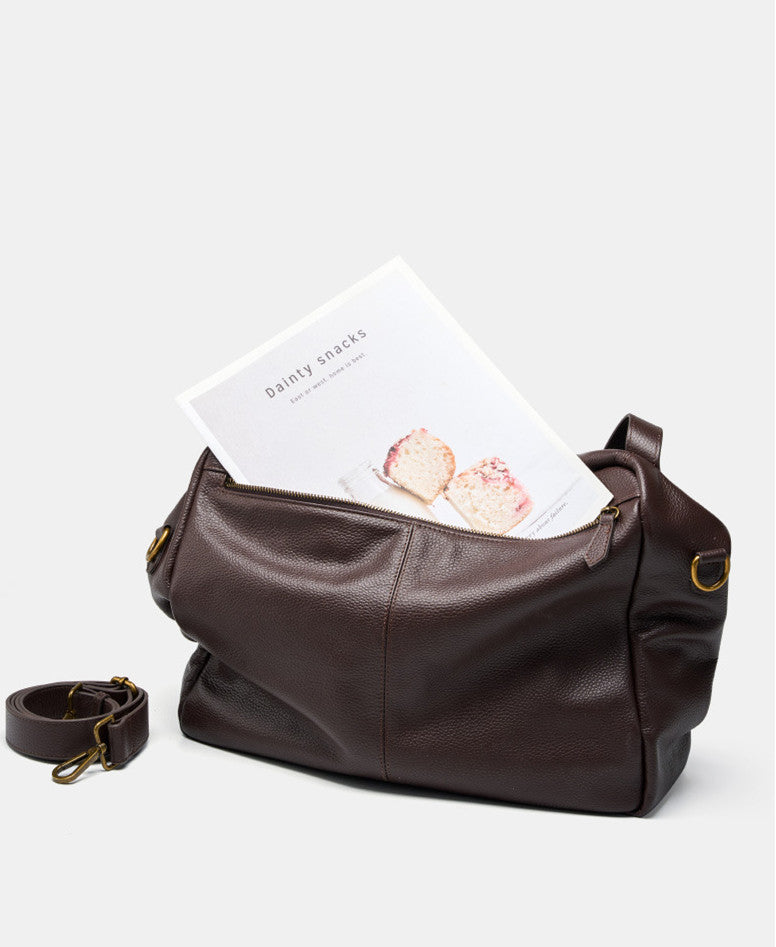 Premium Soft Leather Tote Bag for Women - Stylish & Durable Everyday Handbag - Perfect for Work, Travel & Shopping