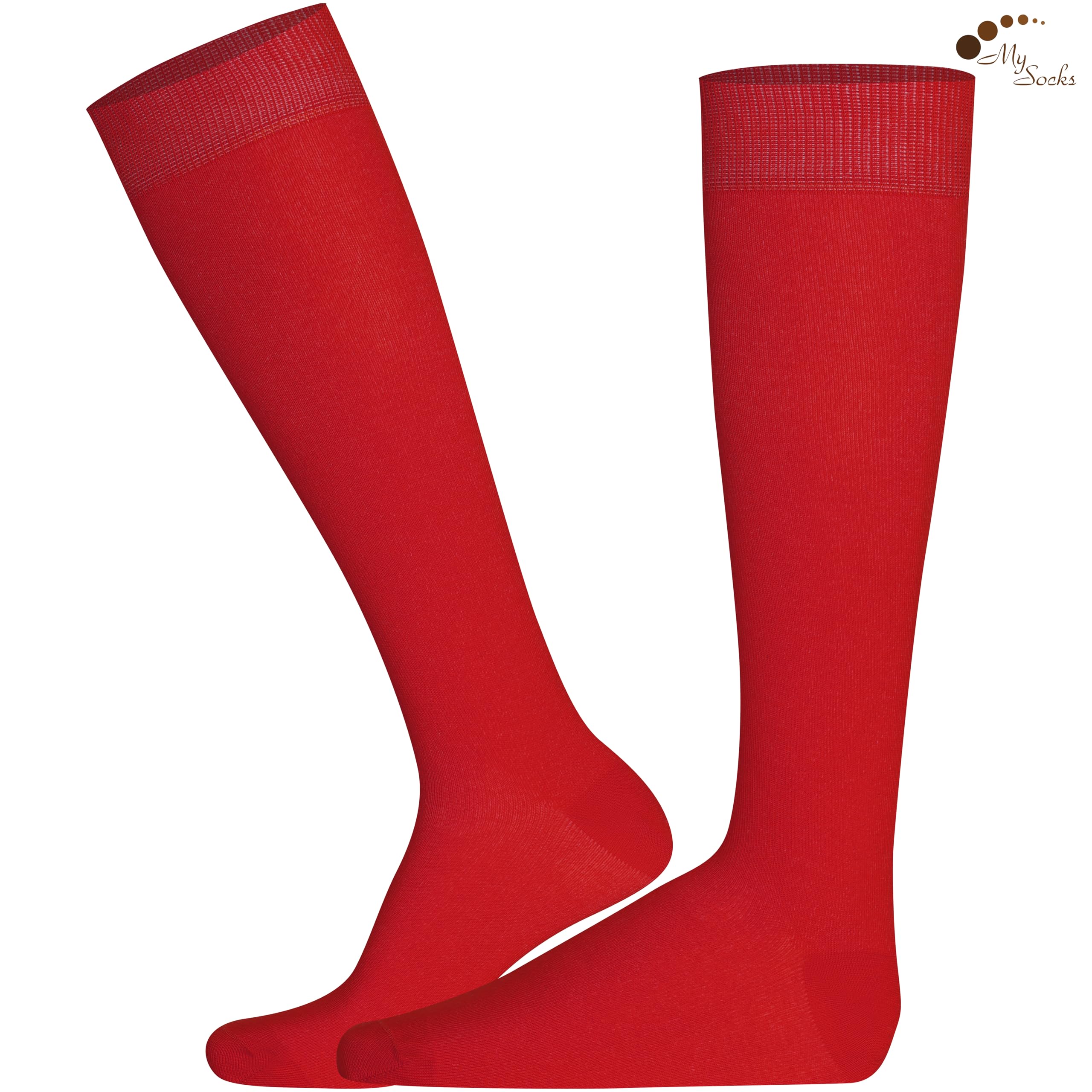 Premium Knee High Socks for Women & Men - Soft Combed Cotton, Seamless Toe Design - Tall Long Socks for Running, Hiking & Everyday Comfort