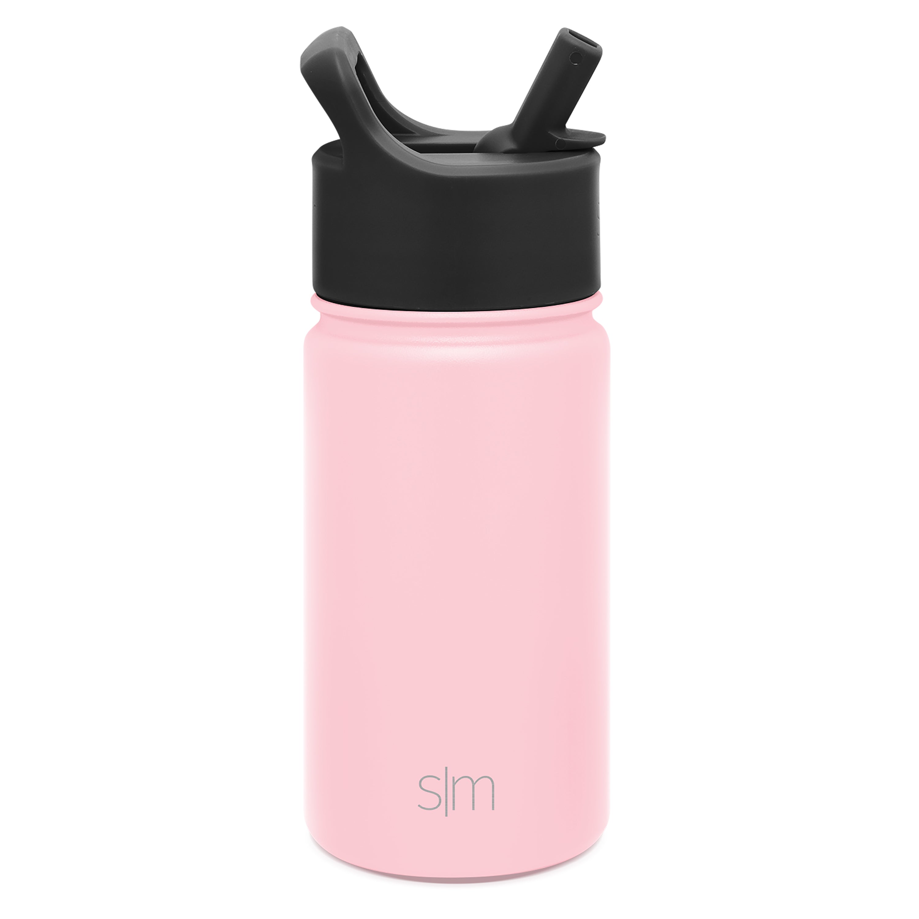 Summit Insulated Water Bottle with Straw Lid - Leakproof Stainless Steel Thermos for Hiking, Gym & Outdoor Activities