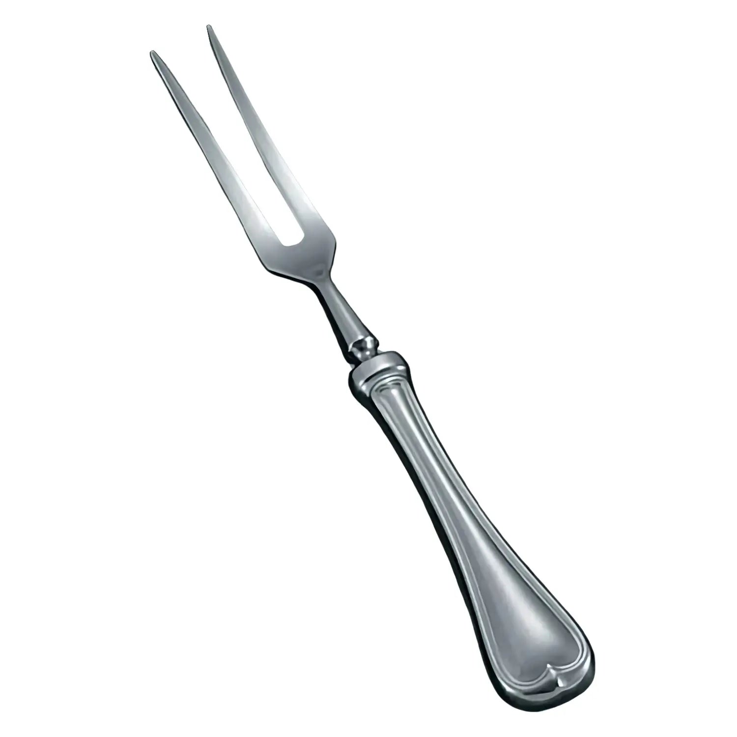 Premium EBM Orphee Stainless Steel Carving Fork - 12 Inch Professional Meat Fork for Roast Beef, Turkey, Ham - Perfect for BBQ, Carving, Serving & Holiday Dinners