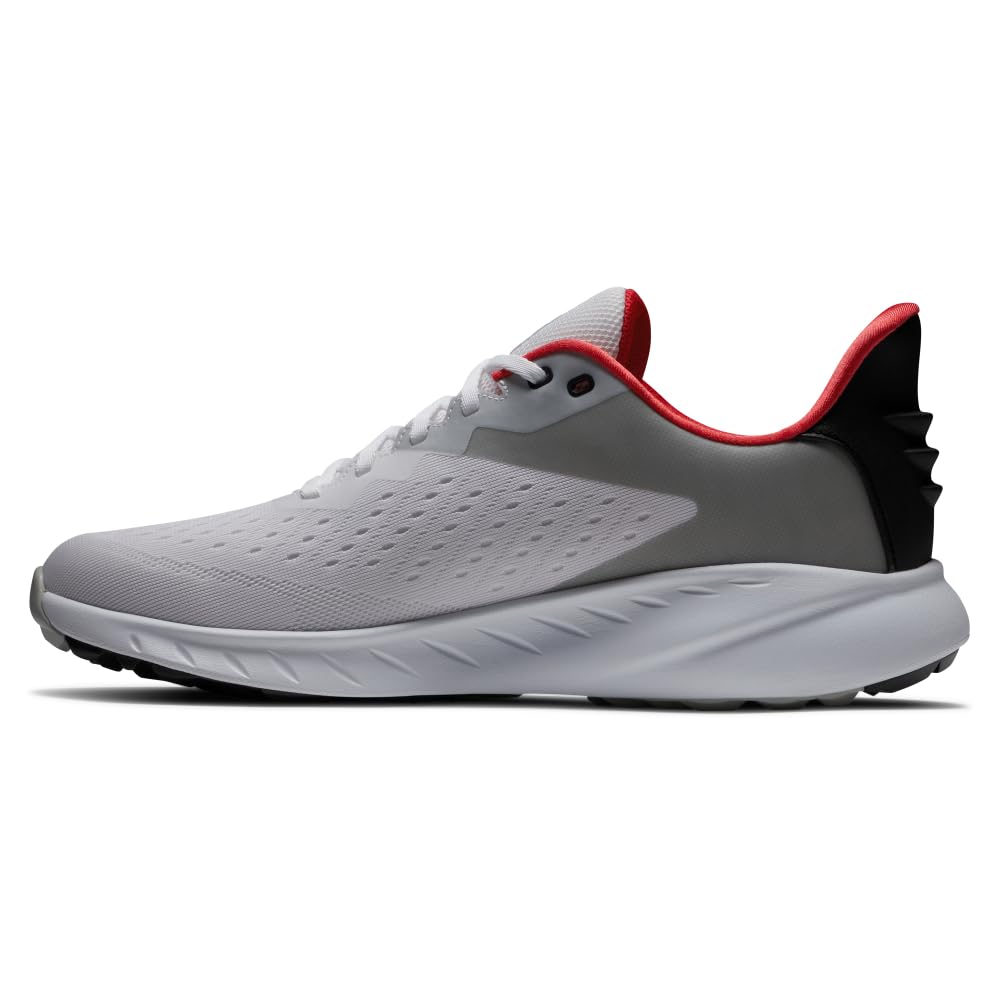 Men's Flex XP Golf Shoes - Lightweight & Waterproof Spiked Golf Shoes for Men - Comfortable Walking & Running Golf Sneakers for Course & Outdoor Sports