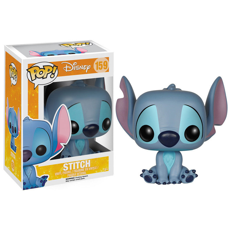 Disney Pop! Vinyl Figure - Seated Stitch from Lilo & Stitch (No.159) | Collectible Toy for Disney Fans, Home Decor & Gift Idea