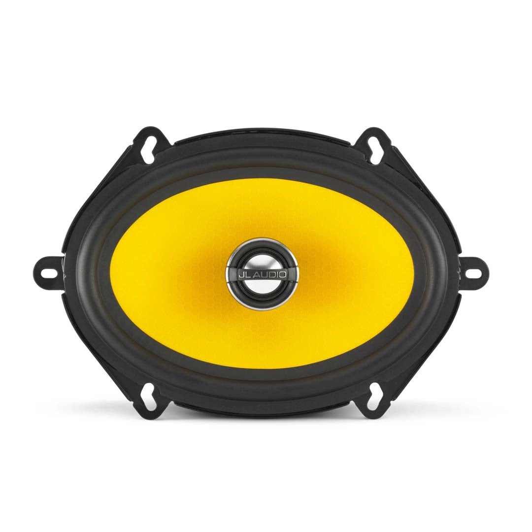 JL Audio C1 570x 5x7/6x8 2-Way Coaxial Car Speakers - 225W Power Handling - Premium Sound for Cars, Trucks & SUVs - Perfect for Upgrading Factory Audio Systems