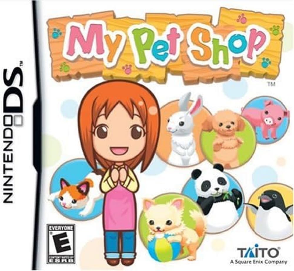My Pet Shop - Nintendo DS Game for Kids | Virtual Pet Care Simulation | Fun & Educational Game for Children | Perfect for Travel & Family Game Nights