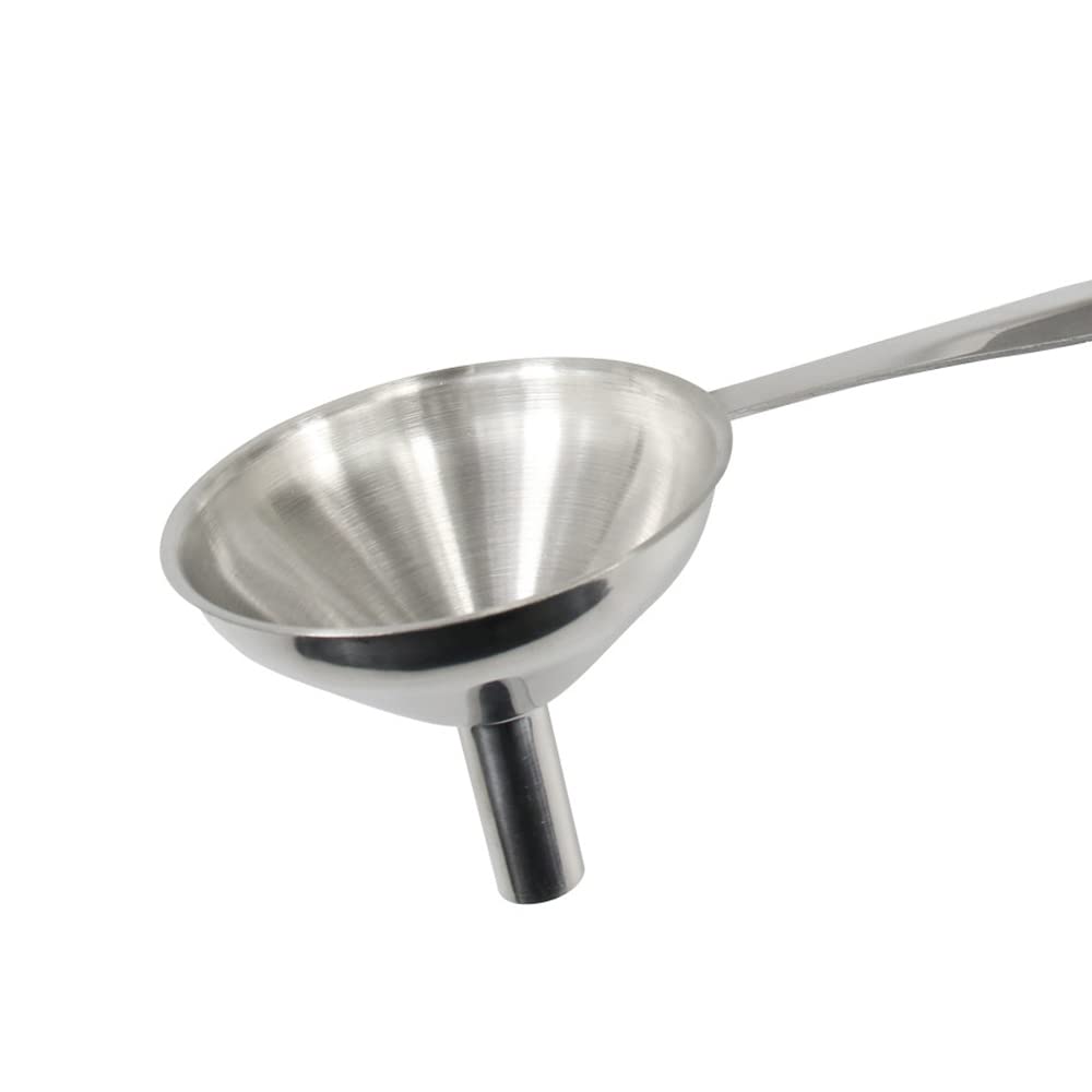 Premium 3-Piece Stainless Steel Kitchen Funnel Set - Durable Liquid & Powder Dispenser for Cooking, Baking, Canning & Oil Pouring - Perfect for Home Kitchen, Restaurant & DIY Projects