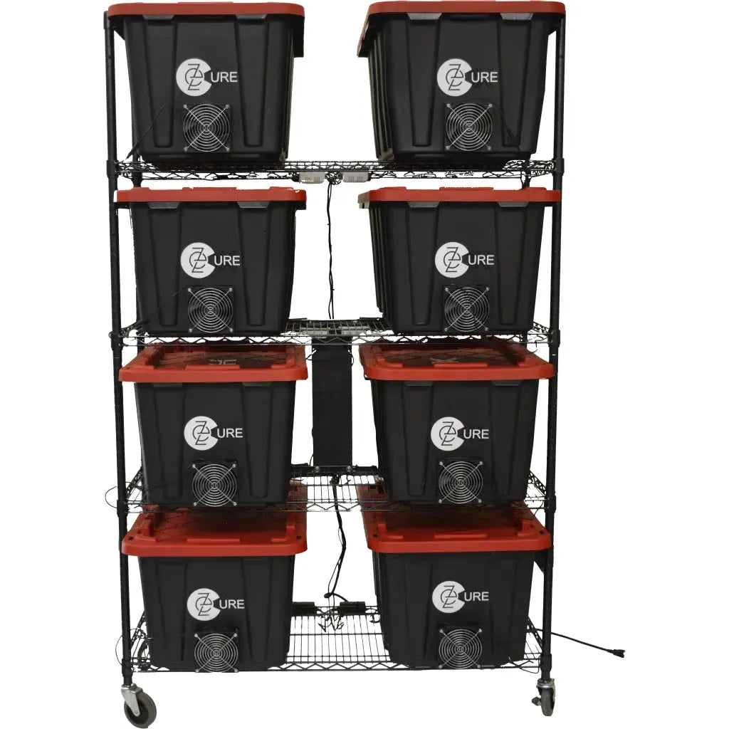 EzTrim EZ Cure Curing System - Professional Hydroponic Trimming & Drying Solution for Home Growers | Perfect for Indoor Gardening & Cannabis Cultivation