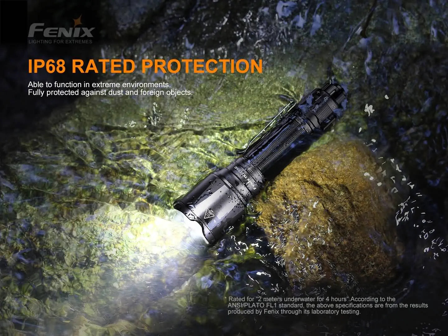 Fenix TK22 TAC Tactical Flashlight - 2800 Lumens High Power LED, Rechargeable, Waterproof for Camping, Hiking, Emergency & Outdoor Adventures